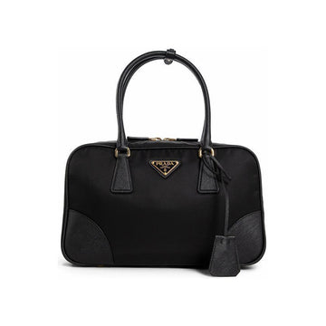 Prada Lina Nylon Re-edition 1978 Medium Shoulder Tote Bag Black 1BB115 R064 F0002 150062729