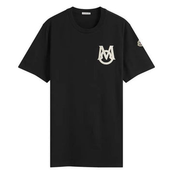 Moncler Logo Patch T-Shirt Black 144632207