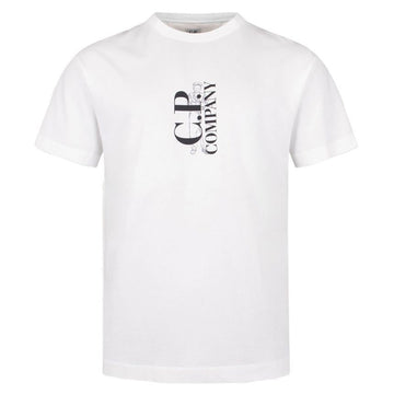 CP Company CP 25SS Graphic Logo Printed T-Shirt White 18CMTS138A 005100W 103 137996308