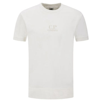 CP Company CP 25SS Logo Print T-Shirt White 18CMSS159A 002246G 103 137996303