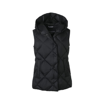MAXMARA ヒドンボタン ダウン ベスト ブラック 2525296012 003 149268562