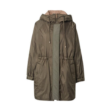 MAXMARA Alcamo Wende-Padding-Jacke Khaki Beige 2525496011 033 149268558