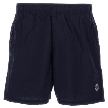 Stone Island Stone 25SS Logo Patch Swim Shorts Navy K1S15 B100009 S0043 V0020 136436653