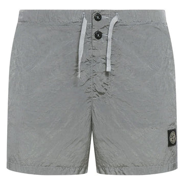 Stone Island Stone 25SS Logo Patch Swim Shorts Gray K1S15 B100006 S0043 V0061 136436651