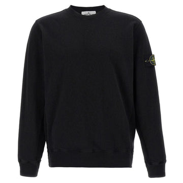STONE ISLAND Stone 25SS Wappen Patch Sweatshirt Schwarz K1S15 6100020 S0060 V0029 136436649
