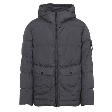 STONE ISLAND Stone 25FW Garment-Dye Crinkle Wraps Kapuzenjacke Grau 4100011 S0A23 V0062 144144229