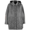 MAXMARA OSSOLA ダブルサイド ウールナイロン ジャケット グレー 2515481011 039 149268539 [P]