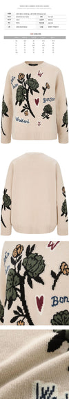 MaxMara PAVIDI Wool Knit Ecru 2525366262 003 149268519 [P]