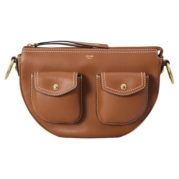 CELINE マルチポケットショルダーバッグ タン 118043 FDU 04LU 143623551