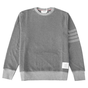 THOM BROWNE 25SS Diagonal Loopbag Crewneck Sweatshirt Madgrey MJT429A J0142 035 136177825