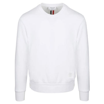 Thom Browne Classic Crewneck Sweatshirt White 136177823