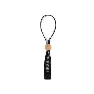 MIU MIU Logo Stoffarmband Schwarz 5IB339 2DKT F0002 150067882