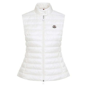 MONCLER モンクレール IGENS ロゴ パッチ ダウン ベスト ホワイト 1A000 67 597YF 034 134665645