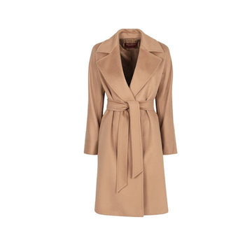 MaxMara 25FW Dravenna Belted Wool Coat Camel 2526016152 006 149268452