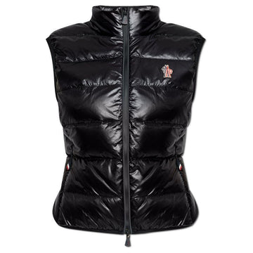 MONCLER 25SS Grenoble Logo Patch Daunenweste Schwarz 8G000 04 829H7 999 134665622