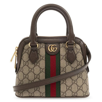 Gucci Ophidia Mini Tote Shoulder Bag Beige 25SS 8745 122672108