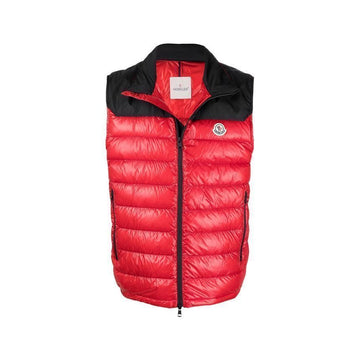 MONCLER モンクレール ORTAC CILET ショートパディングベスト ルビーレッド 1A000 58 M1591 448 150067823