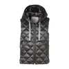 MaxMara 25FW SPACEGI Diamond Quilted Padding Vest Grey 2529296015 001 149268422 [P]