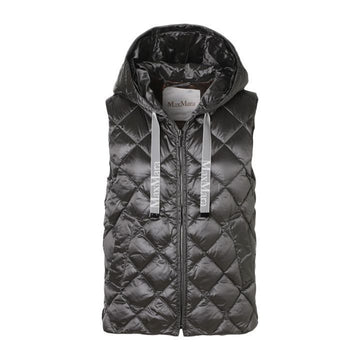 MaxMara 25FW SPACEGI Diamond Quilted Padding Vest Grey 2529296015 001 149268422