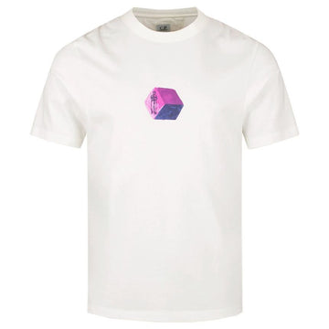 CP COMPANY CP 24FW グラフィックロゴプリントTシャツ ホワイト 17CMTS165A 006586W 103 122482717