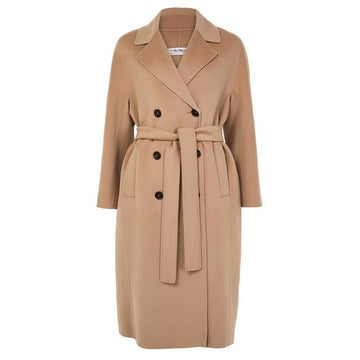 MaxMara Belted Wool Coat Beige 25FW 2529016021 033 149268380