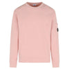 CP Company CP 25SS Lens Patch Crewneck Sweatshirt Pink 18CMSS266A 110337O 520 132384602 [P]