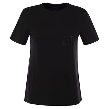 MAXMARA MADERA刺繍ロゴ Tシャツ Schwarz 2529976011 009 149268361