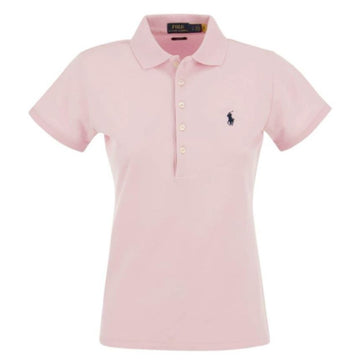 Polo Ralph Lauren Polo 25SS Pony Logo Embroidered Slim Fit Collar T-Shirt Pink 211870245 003 140192149