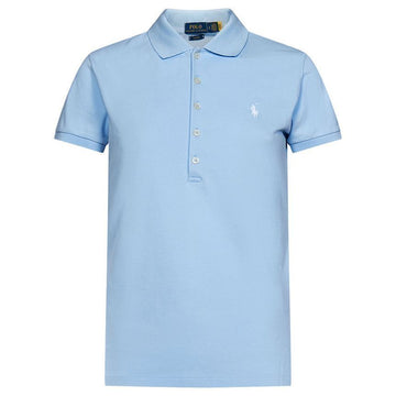 POLO RALPH LAUREN ポロ 25SS ポニーロゴ刺繍スリムフィットカラーTシャツ スカイブルー 211870245 023 140192146