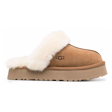 Ugg Disquette Fur Mule Slipper Chestnut 1122550 CHE 150067908