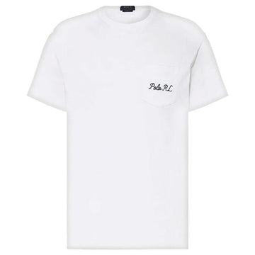 POLO RALPH LAUREN クルーネックポケットTシャツ ホワイト 710969631 001 140192112