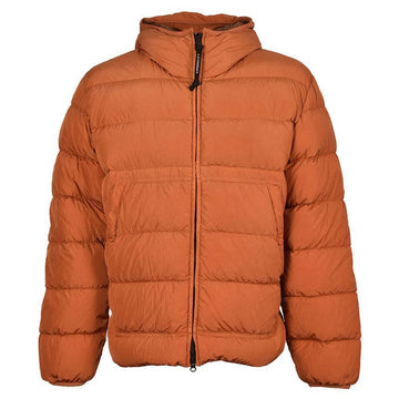 CP Company Goggle Chrome-R Medium Padding Jacket Bombay Brown 17CMOW079A 005904G 438 122482533