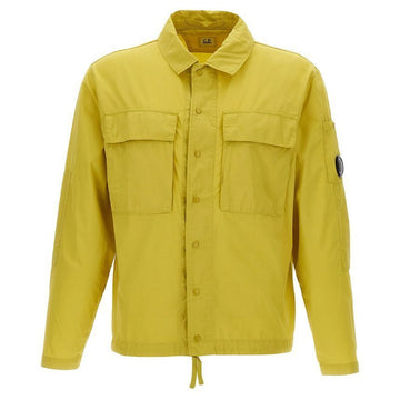 CP Company CP 25SS Lens Patch Pocket Overshirt Jacket Yellow 18CMOS237A 005691G 245 139978220