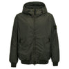 Stone Island Stone 24FW Badge Garment Dyed Crinkle Laps Jacket Dark Grey 811540823 V0062 121966494 [P]