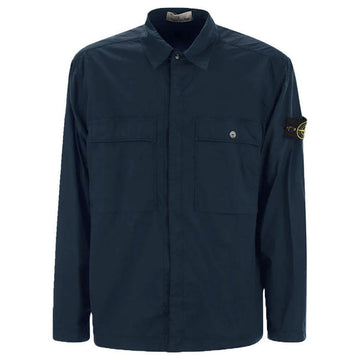 STONE ISLAND ストーン 25SS ワッペン パッチ トゥーポケット シャツジャケット ネイビー 1200015 S0003 V0020 139977605