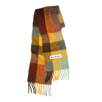 Acne Studios 25FW Signature Logo Patch Check Scarf Multi CA0084 BO9 149068897