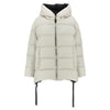 MAXMARA Reversible Daunenjacke mit Kordelzug Weiß 2429486125 044 121967115 [P]