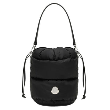Moncler 25FW CARADOC Logo Patch Padded Bucket Bag Black 5I000 02 M6275 999 148772696