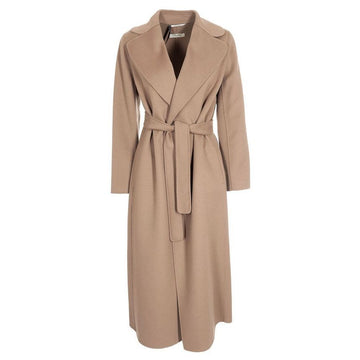 MaxMara Long Wool Coat Golden Sand 2429016043 007 121967109