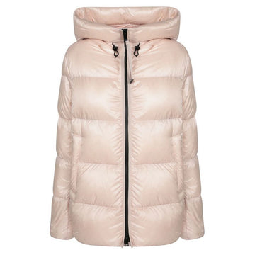 MONCLER SERITTES Kapuzenjacke mit Logo-Patch in Lichtrosa 1A000 68 597YG 529 148772680
