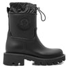MONCLER 25SS KICKSTREAM Logo-Patch Mittelhohe Regenstiefel Schwarz 4G000 80 M4522 999 126841875 [P]