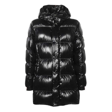 MONCLER 24FW PABLOF Logo-Patch Hoodie-Padding-Jacke Schwarz 1C000 31 5963V 999 120539043