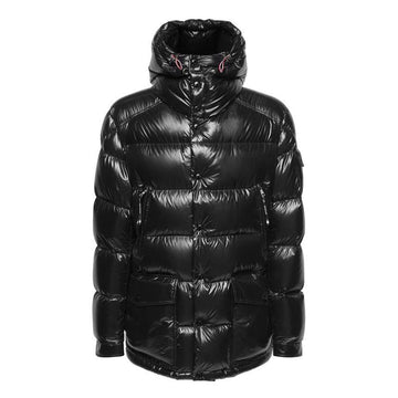 Moncler 24FW CHIABLESE Logo Patch Hooded Padded Jacket Black 1C000 06 5963V 999 120539039