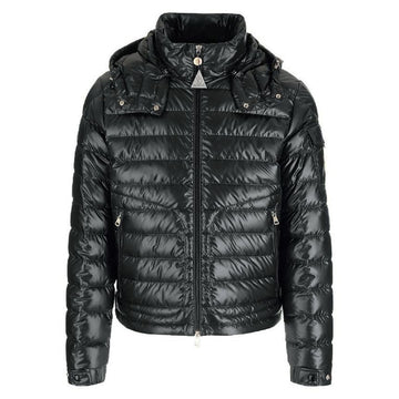 Moncler 24FW LAUROS Logo Patch Hooded Padding Jacket Black 1A000 94 595ZJ 999 120538983