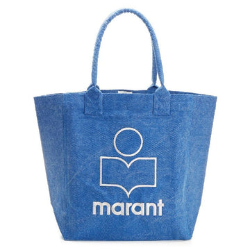 Isabel Marant 25FW YENKY Logo Embroidered Tote Bag Blue PM0001FA A1X19M 30BU 148207959