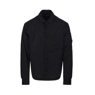 CP Company CP 25FW Lens Patch Shirt Jacket Black 19CMOS088A 005904G 999 149517272