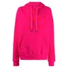 Isabel Marant Velour Logo Oversized Hoodie Neon Pink SW0031 20P035E 40NP 148207891 [P]