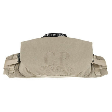 CP COMPANY CP 25SS Besticktes Logo Plain Paper Touch Gürteltasche Beige 18CMAC298A 110188G 327 139483822