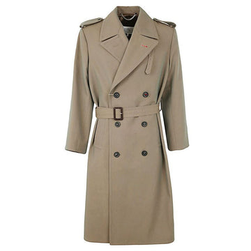 Maison Margiela Belted Trench Coat Desert Sage Green SI1AH0002 S54159 154 125719788