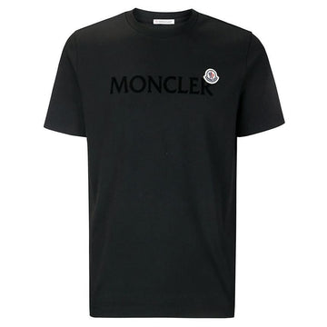MONCLER ロゴパッチTシャツ ブラック 8C000 75 8390T 999 146793862